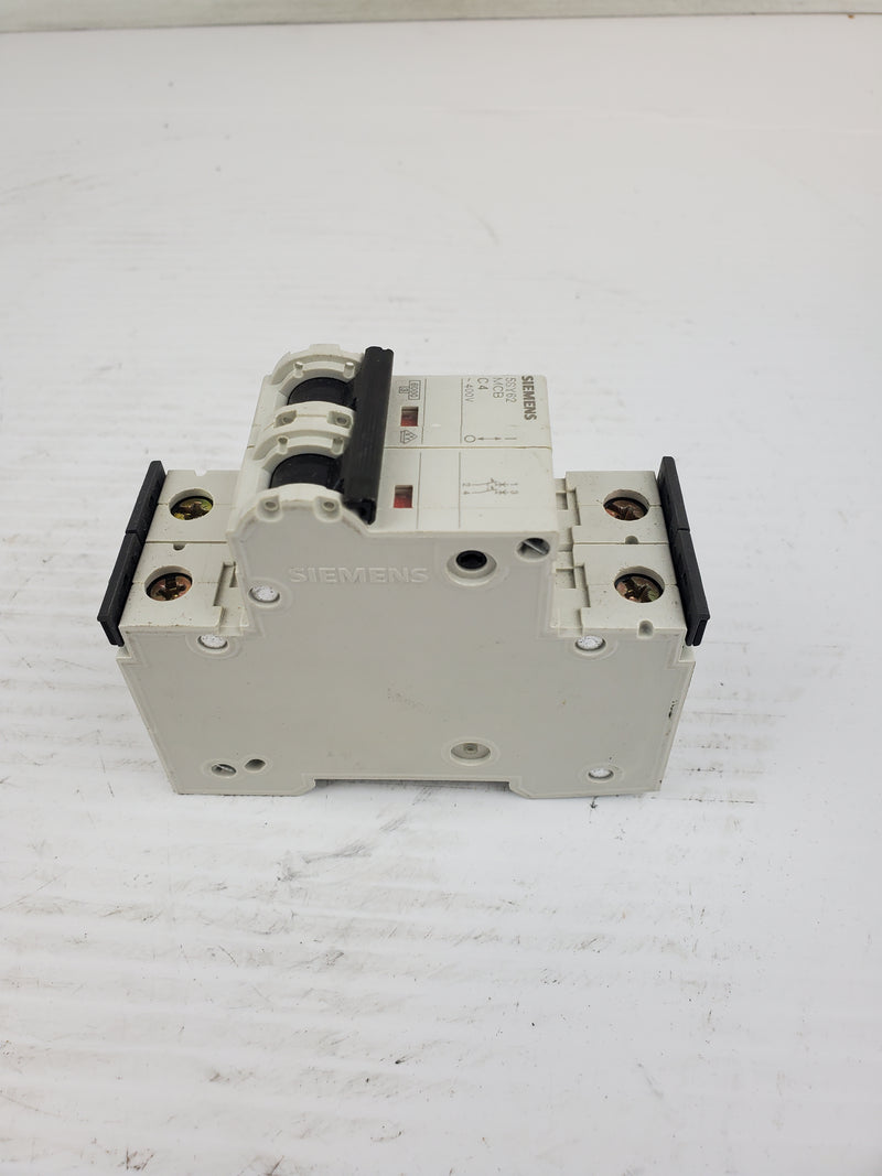 Siemens 5SY62 Circuit Breaker MCB C4 ~400V