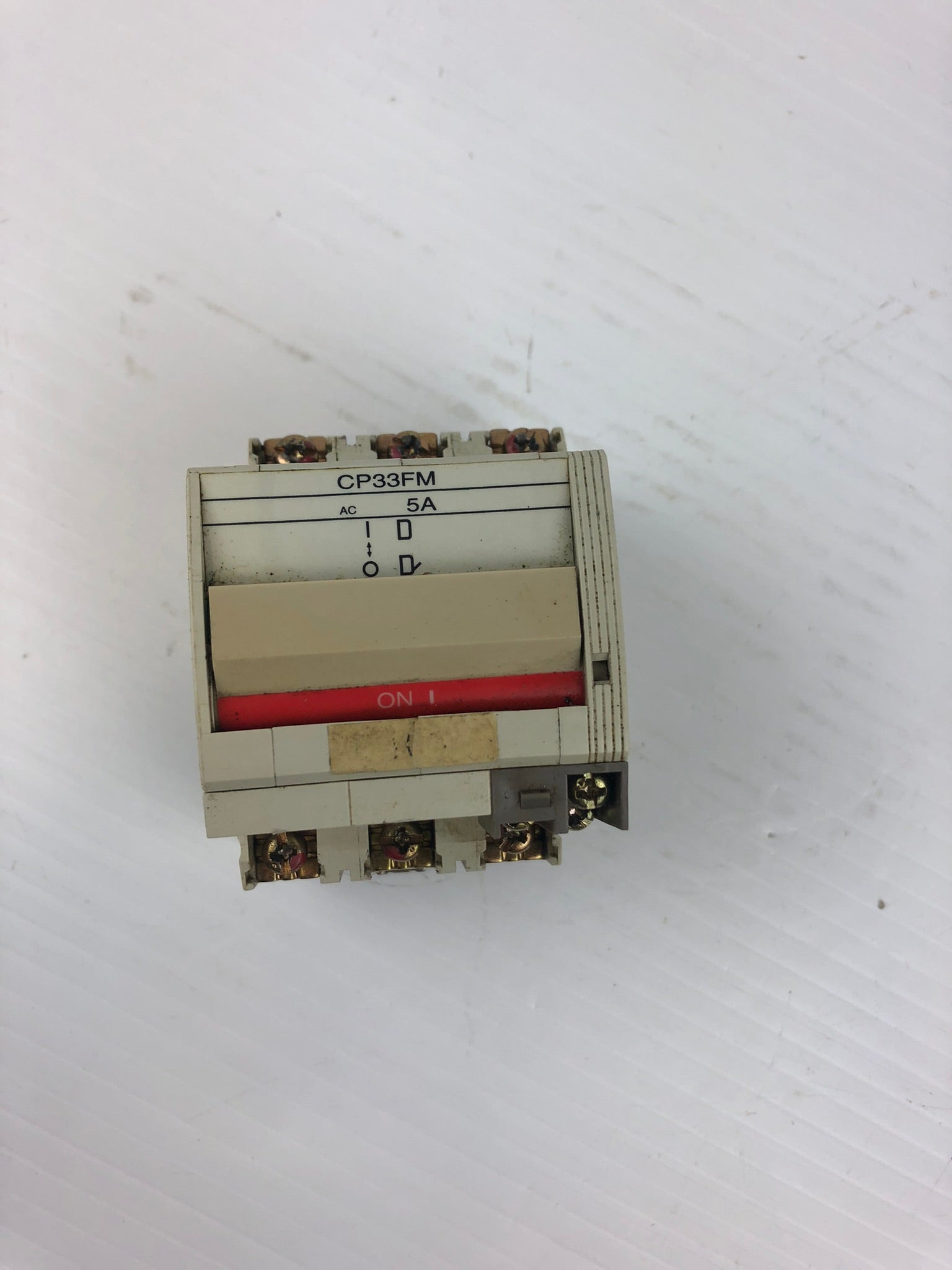 Fuji Electric CP33FM/5W Circuit Protector/Breaker 3 Pole 5A 50/60HZ