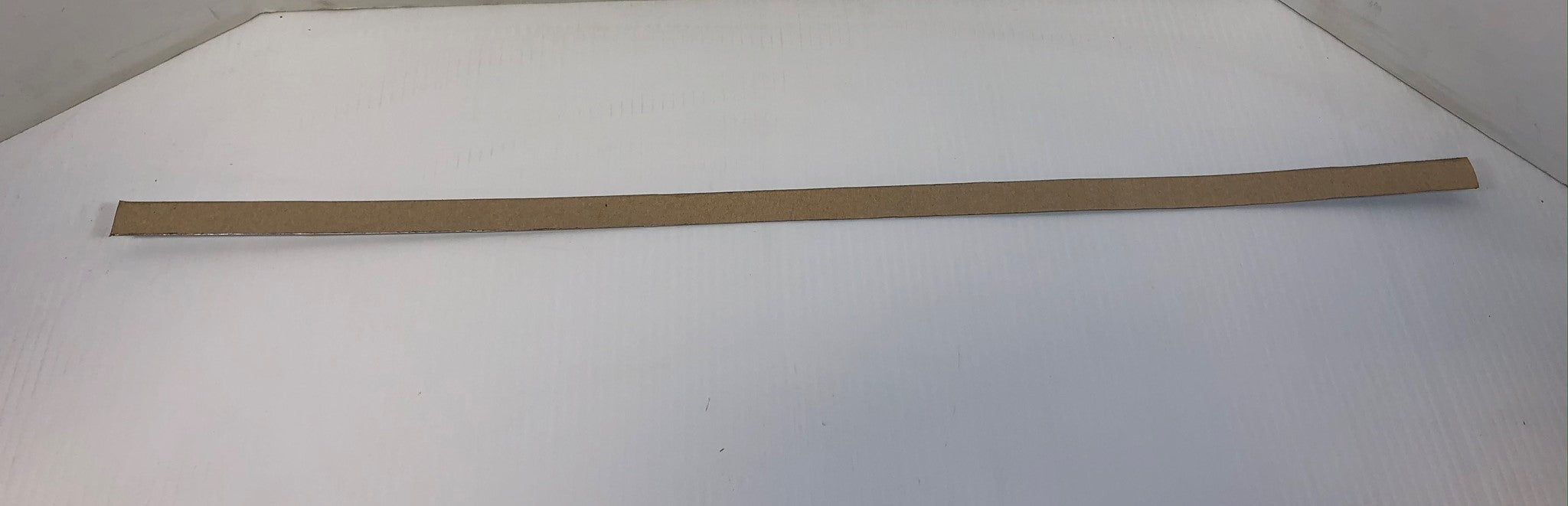 Steel Magnetic Strip Silver Adhesive Backing 24-1/8" x 5/8” x 1/16" - Lot of 34