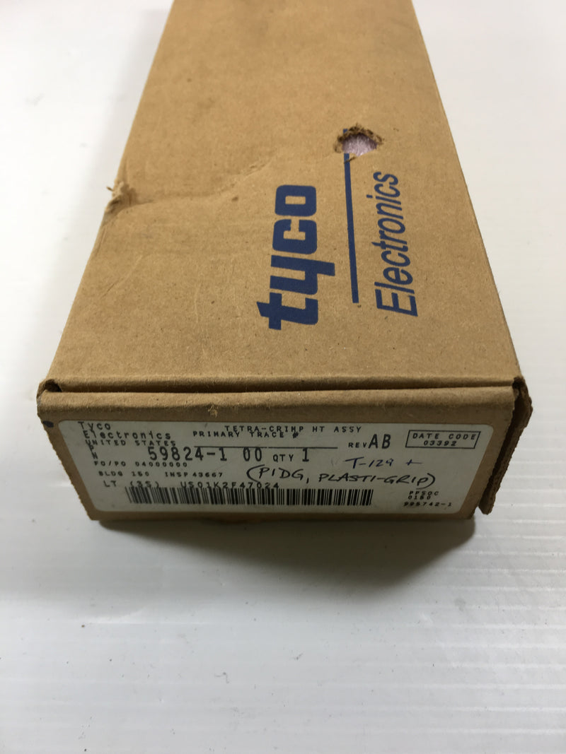 Tyco Crimper Ratcheting Hand Tool 59824-1 Rev AB