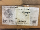 Box of 5 George Fischer GF Flanges 1-1/4" 6ND36 Hi-Strength PVC 851-012 Flange