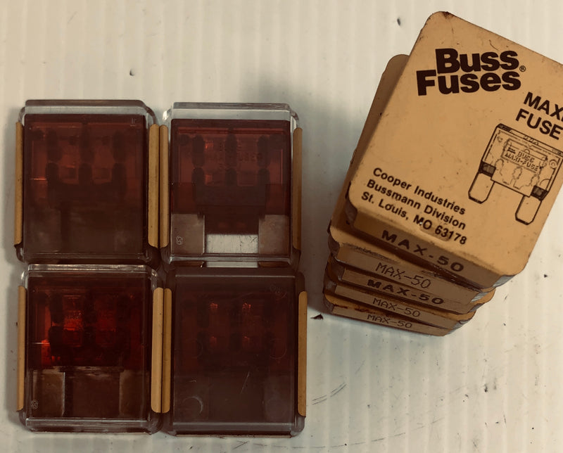 Buss Fuse Max-50 Lot of 9