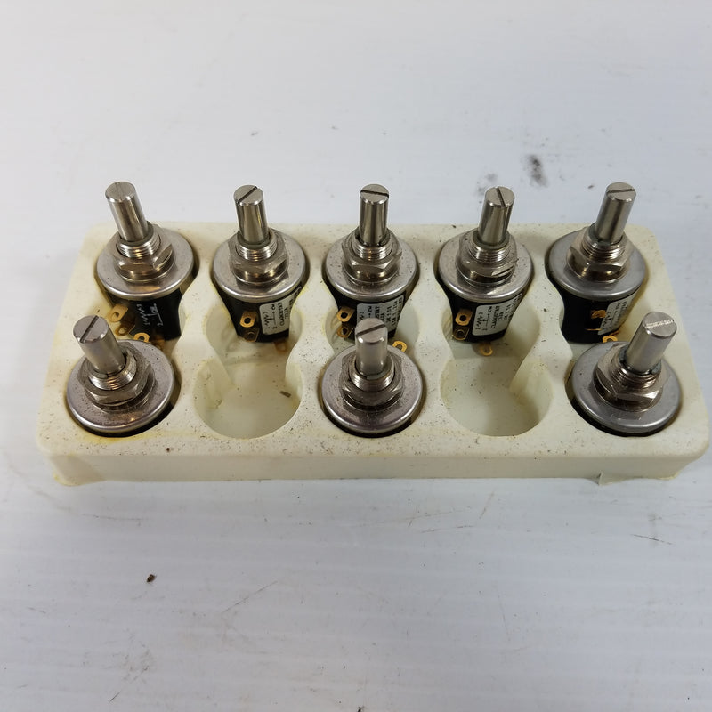 Clarostat 73JA 2K Precision Rotary Potentiometer (Lot of 8)