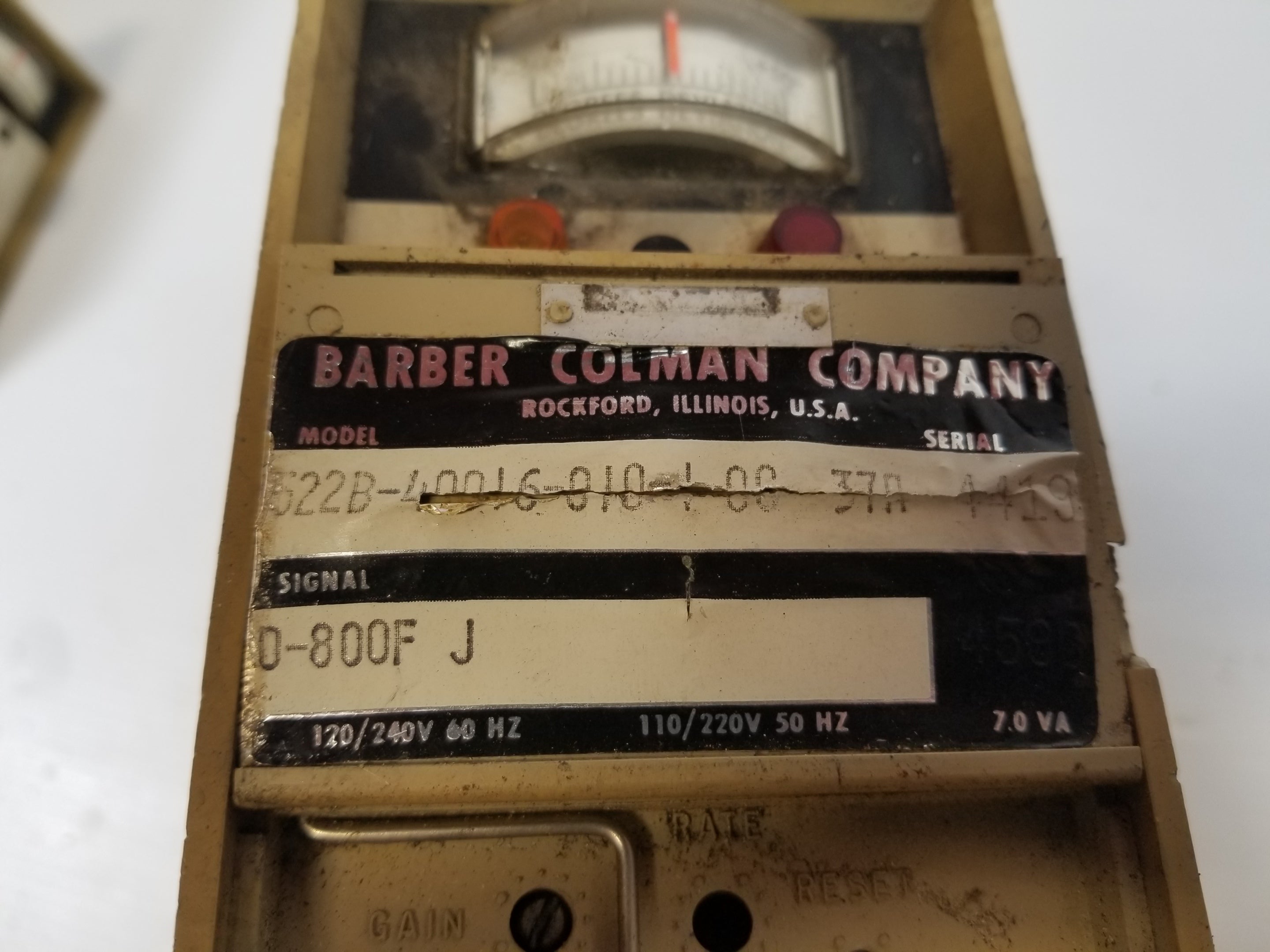Barber Colman 522B-40016-010-1-00 37A Solid State Controller