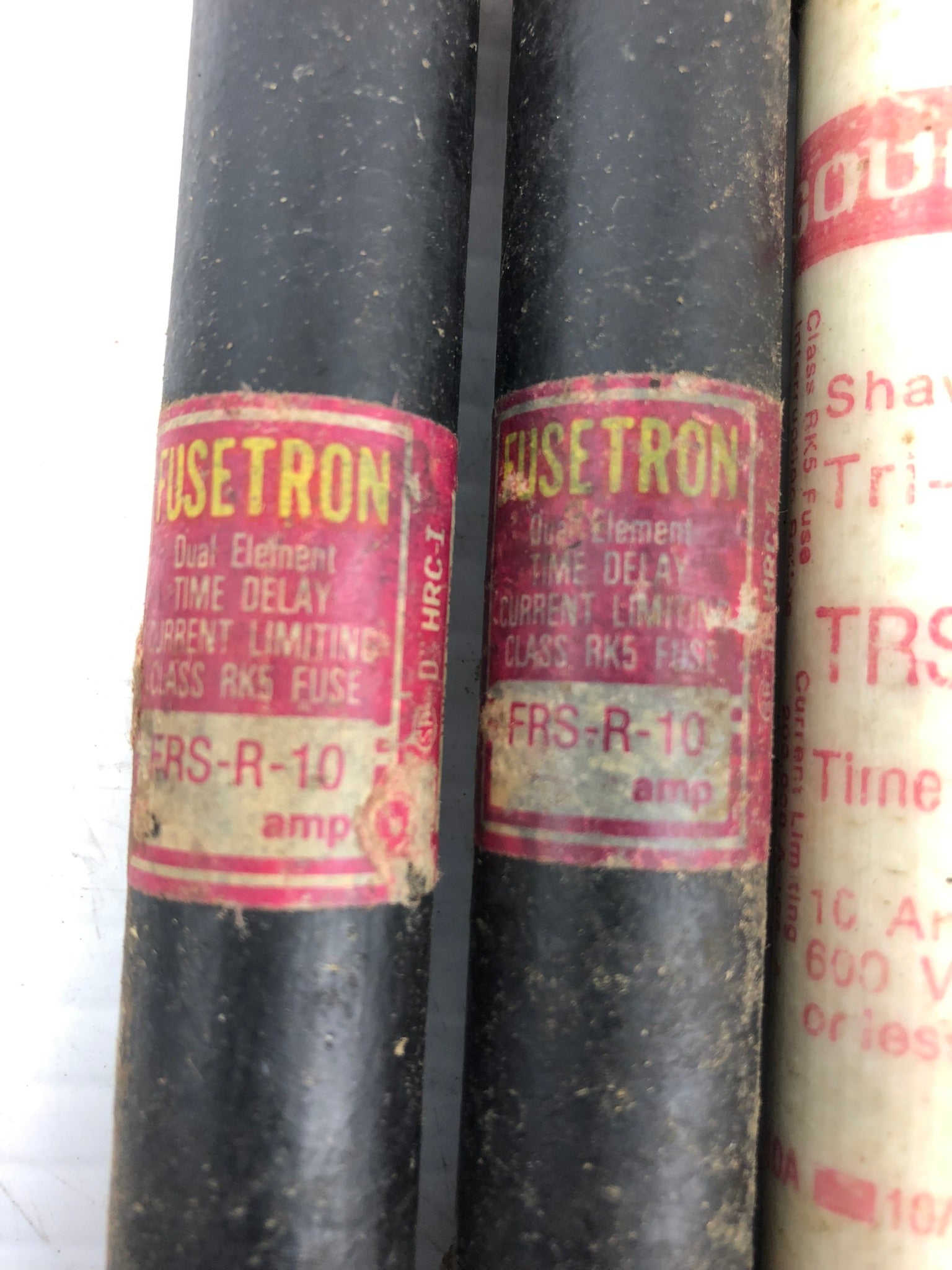 Fuestron FRS-R-10 (2 Fuses) & Shawmuts Tri-onic TRS10R (2 Fuses)