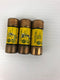 BUSS LPJ-4-1-2SP Dual Element Time Delay Fuse 600VAC Class J Type D (Lot of 3)