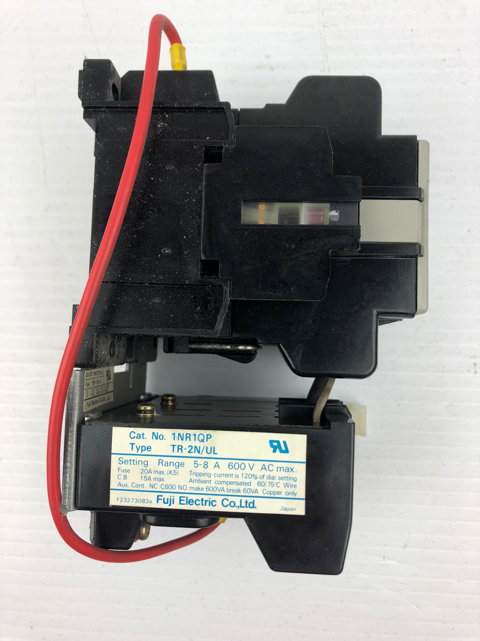 Fuji 1NCOTO Electric Contactor with Thermal Overload Relay SC-1N/UL