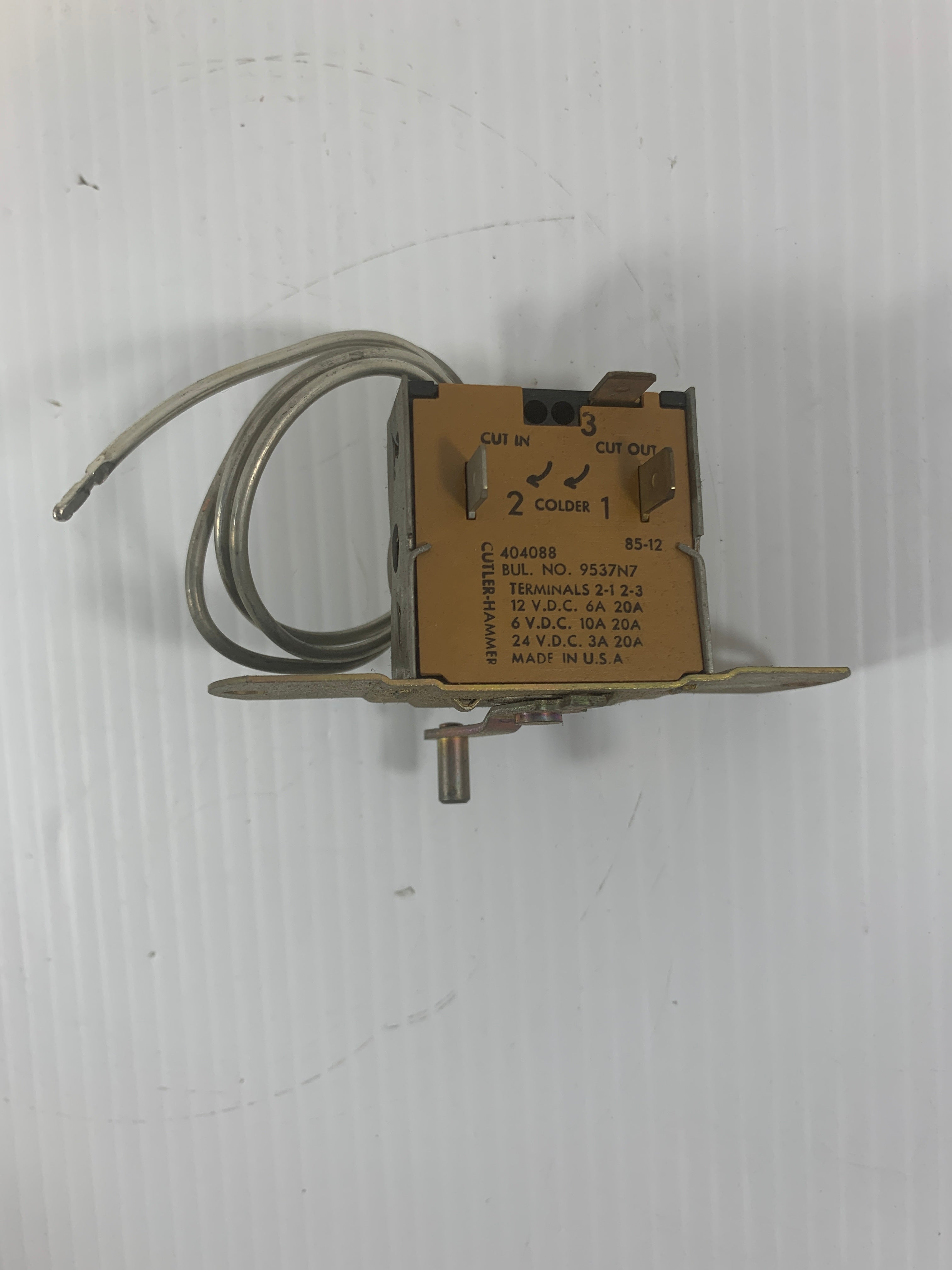 Kysor 404088 Cutler-Hammer Control 9537N7