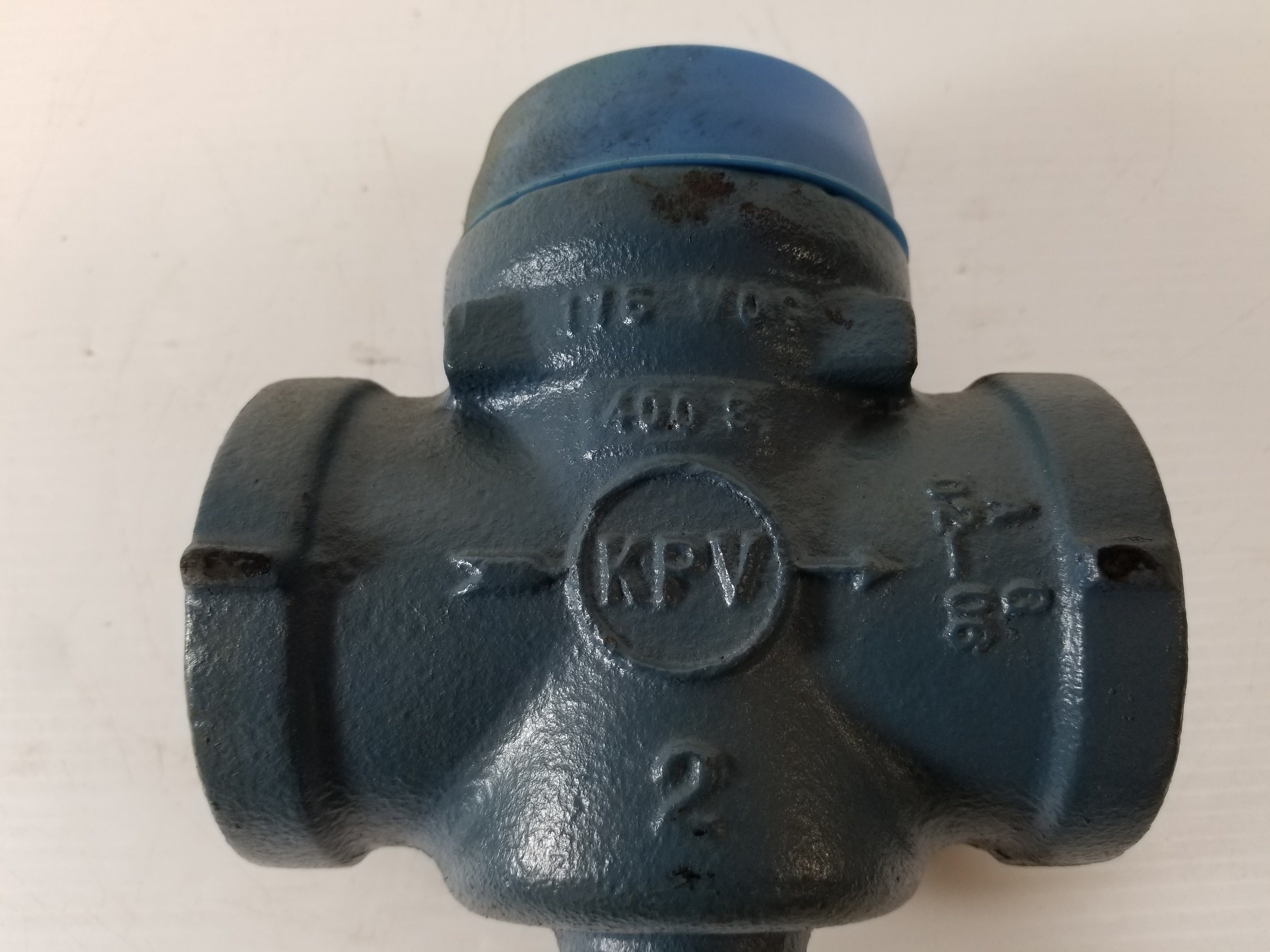 KVP 104451 Threaded Steel Plug Valve 2"