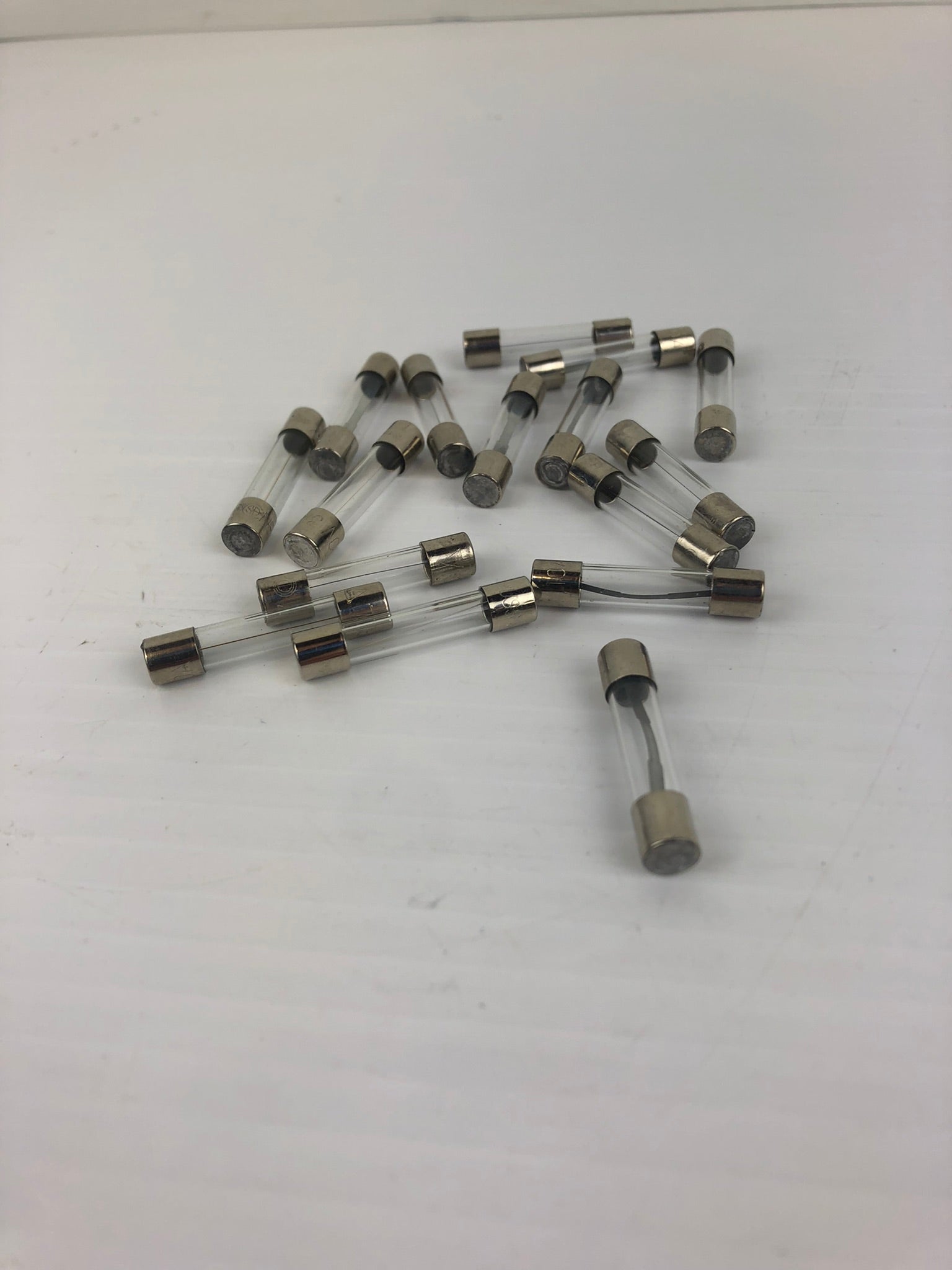 Bussman Mixed Lot of Fast Acting Glass Fuses (Lot of 16)