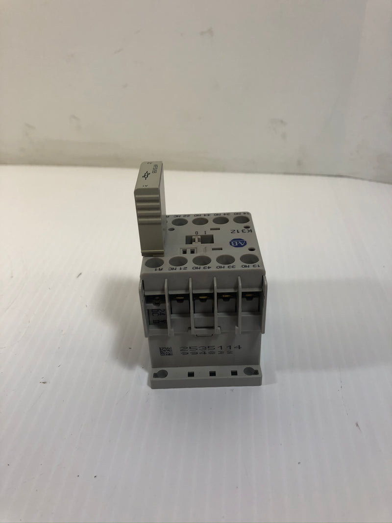 Allen-Bradley 700-K31Z-* Series B Coil Relay with 100-KFSV55 Suppressor Module