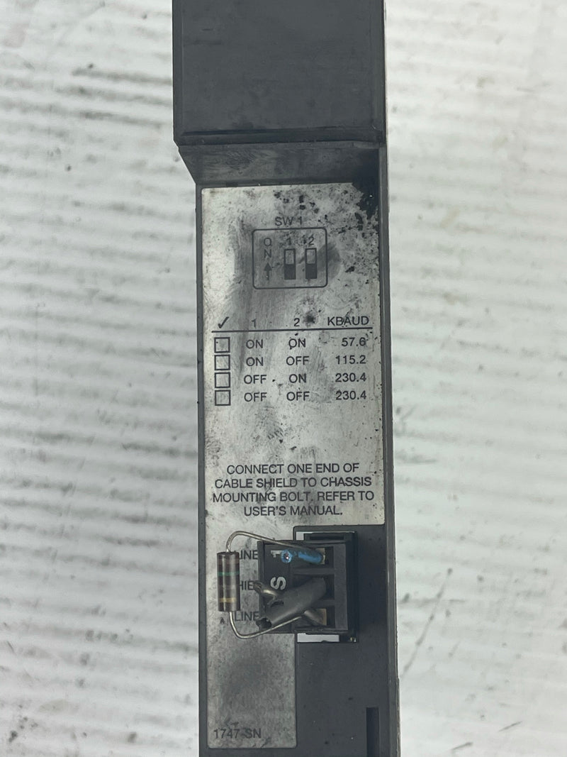 Allen-Bradley Remote I/O 1747-SN Series B SLC500