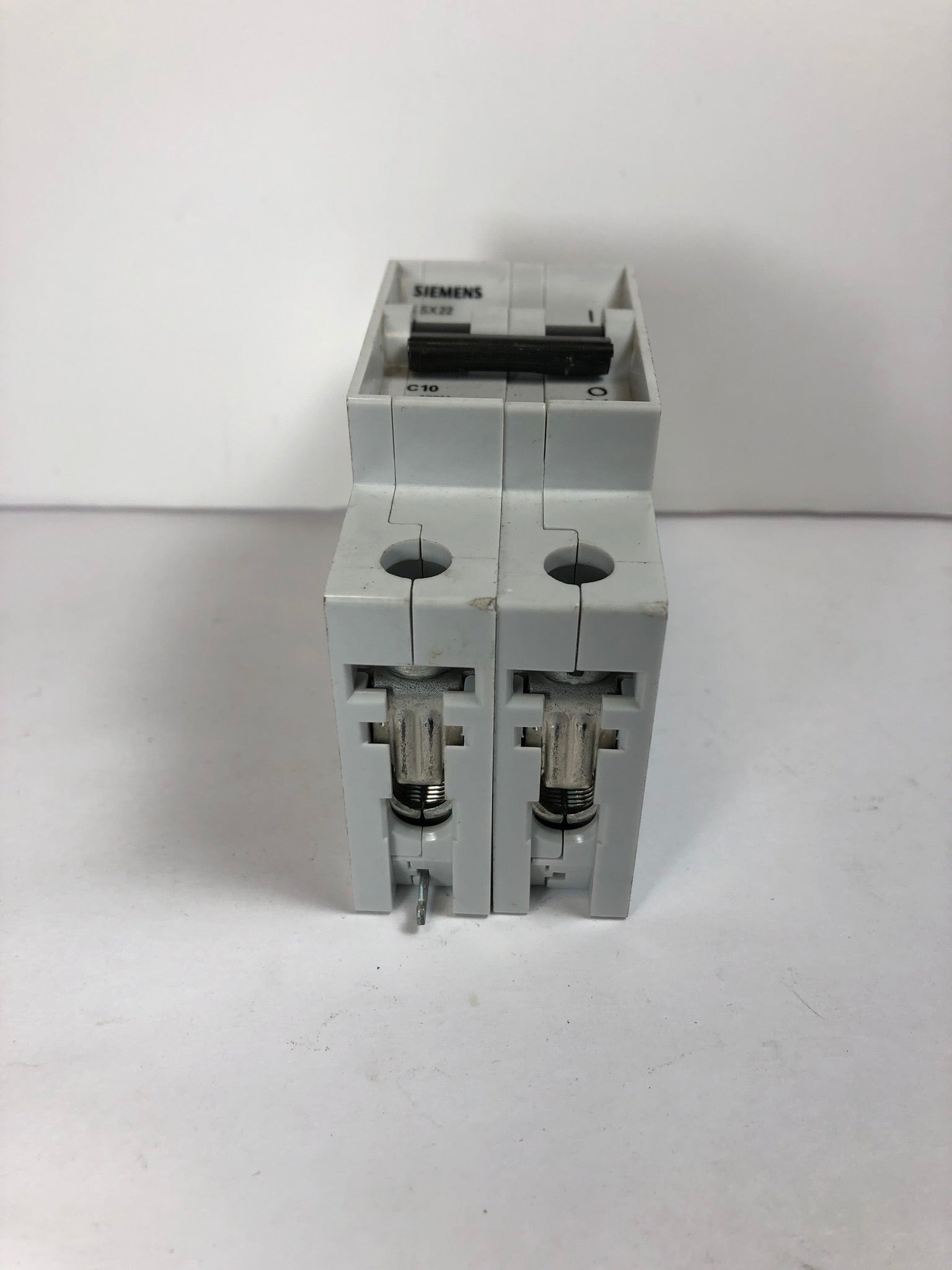 Siemens 5SX22 C10 2 Pole 10 Amp Circuit Breaker