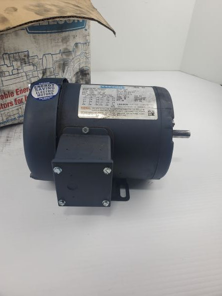 Leeson Electric Motor 101646.00 C4T17FB9C 1/4 HP 1725 RPM 3 Phase 208-230/460V