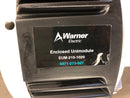 Warner Electric EUM 210-1020 Clutch/Brake 3600 RPM 90 VDC 34W 5371-273-027