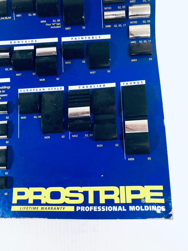 Prostripe Professional Automotive Trim Molding Selection Guide