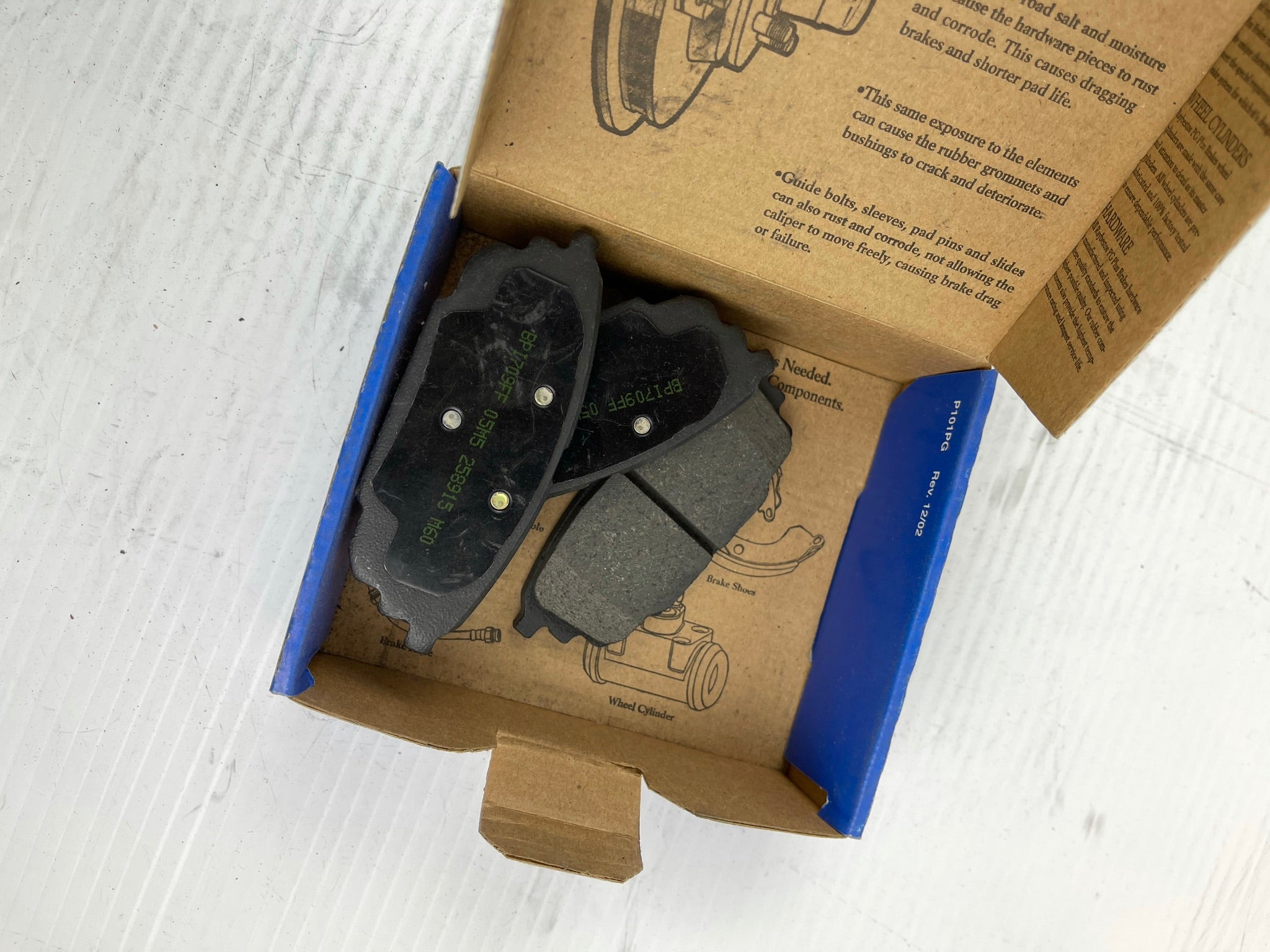 Raybestos Disc Brake Pads PG Plus PGD892