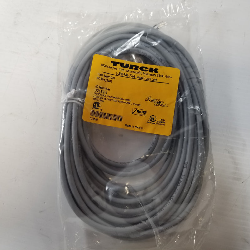 Turck RK 4T-6/S101 Cordset - New