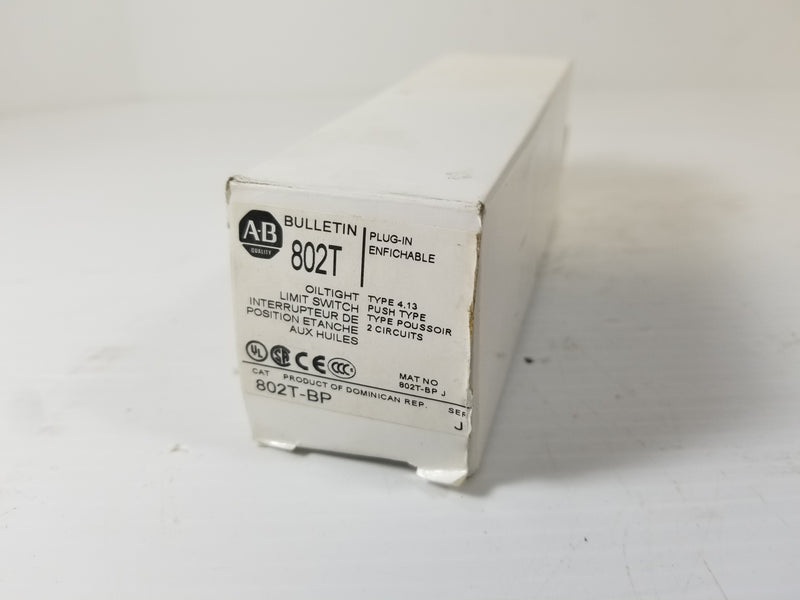 Allen-Bradley 802T-BP Oiltight Limit Switch