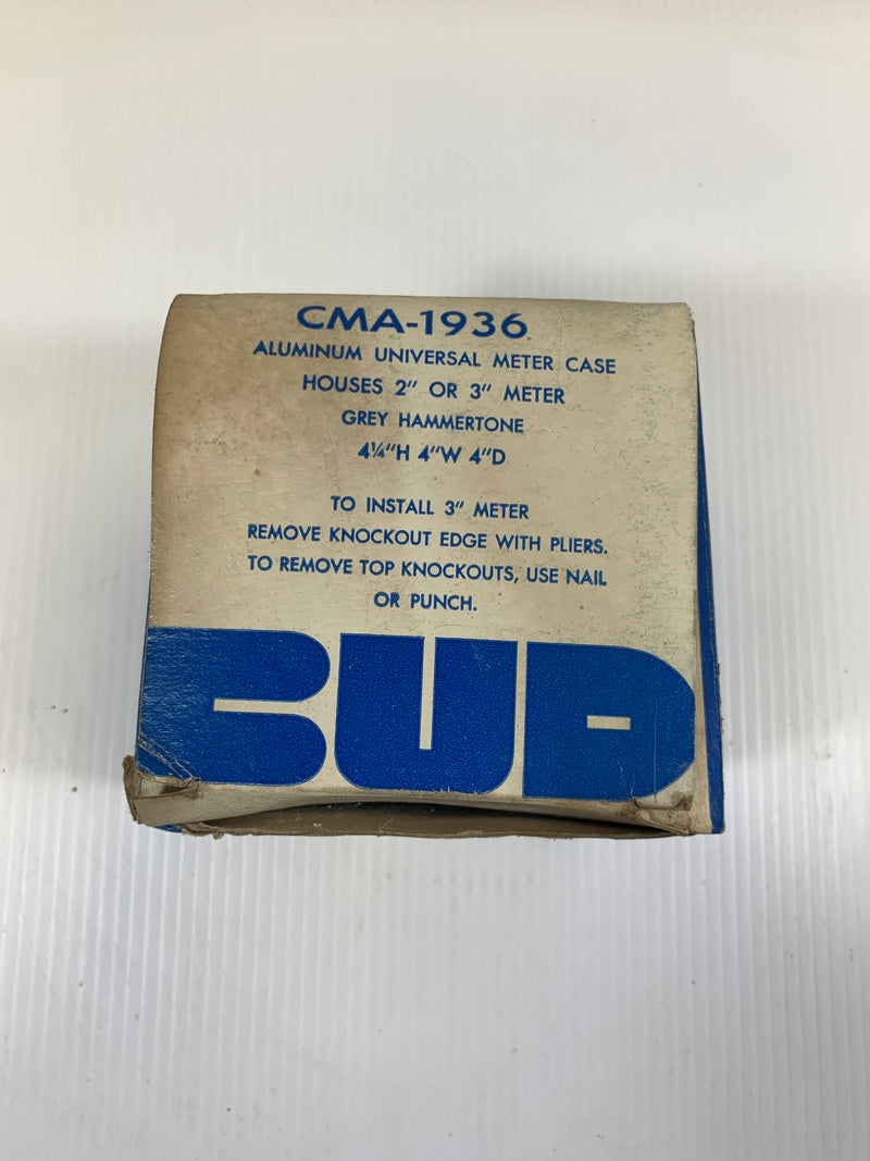 Bud Steel Universal Meter Case CM-1936 Houses 2" or 3" Meter