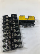 Buss Fuse Holder BC6032P replaces CC60030-2P Lot of 5 Fuseblocks