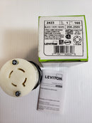Leviton 2423 Grounding Locking Connector 3 Pole 4 Wire