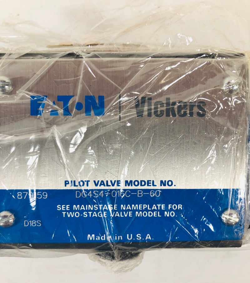 Eaton Vickers Pilot Valve DG4S4-016C-B-60