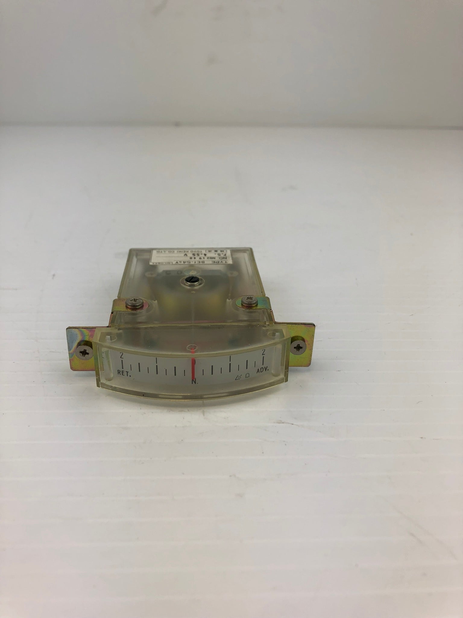 Toyo Keiki Def-54SY-NH-084A Load Meter Gauge Clear 2-RET N 2-ADV