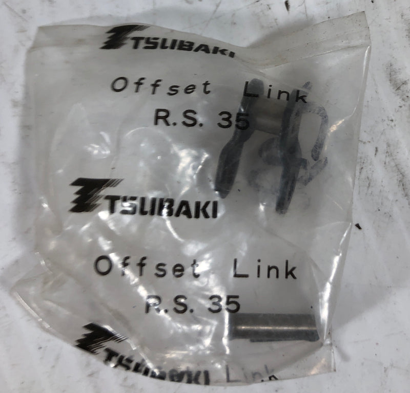Tsubaki Offset Link R.S. 35 (Lot of 8)