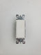 Leviton 5601-2W White Switch Single Pole Grounding 15A-120/277V AC/CA (Box of 9)