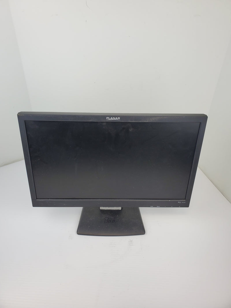 Planar PLL1900W Computer Screen W/Stand No Power Cord