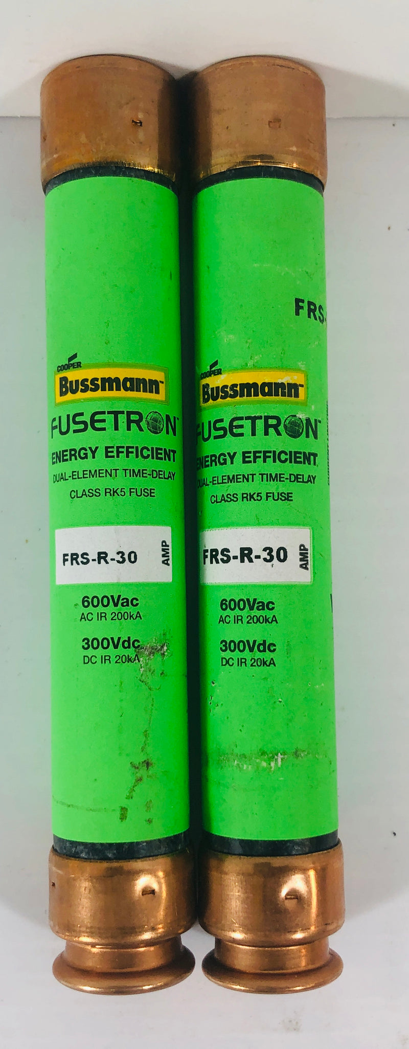 Bussman Fusetron Energy Effecient Fuse FRS-R-80 (Lot of 3)