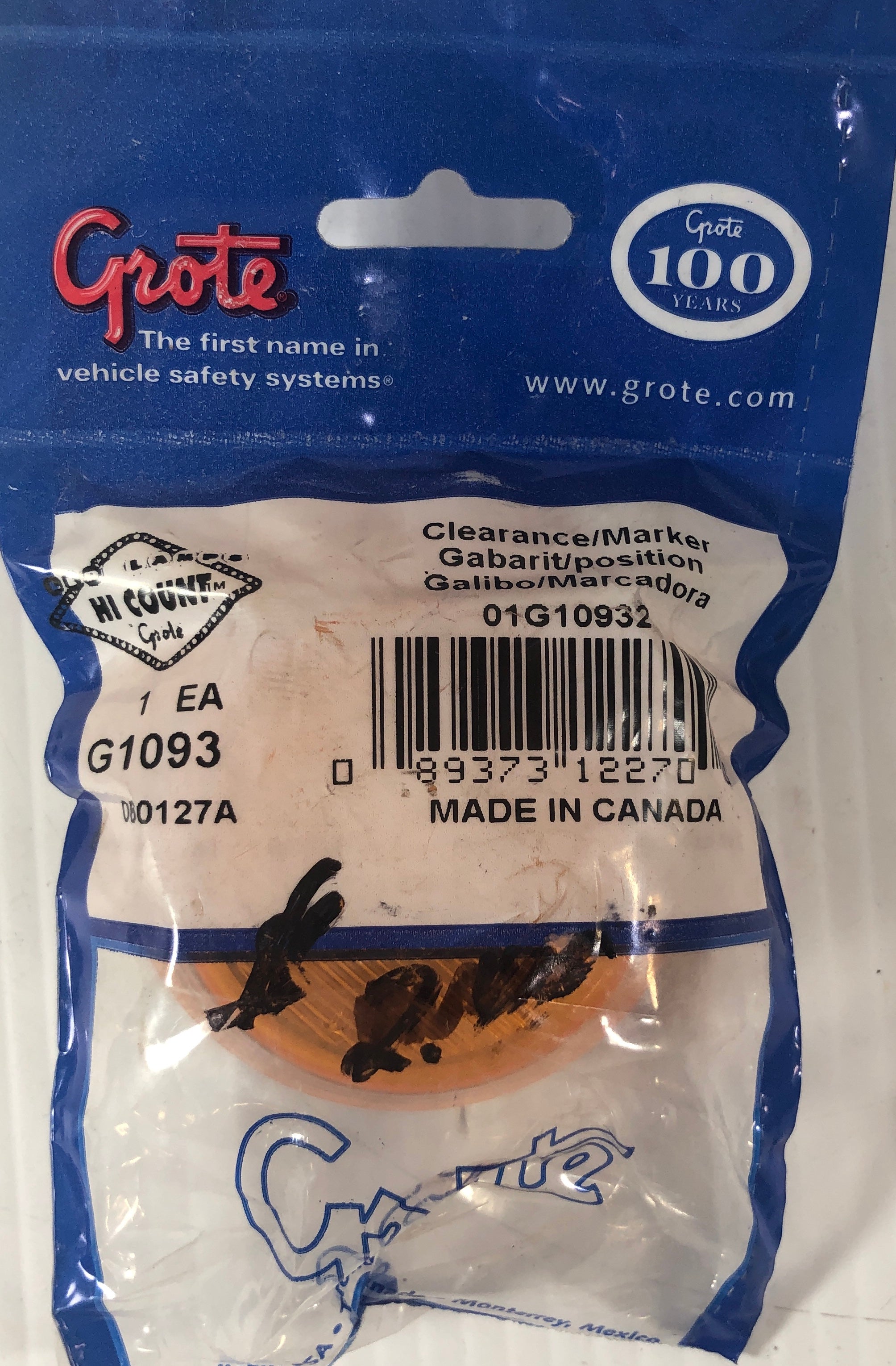 Grote Clearance Marker G1093