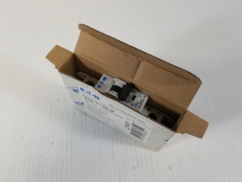 Eaton FAZ-C15/1-NA-SP Miniature Circuit Breaker 15A 1-Pole