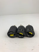 Legrand Pass & Seymour L6-15 Turnlok Plug 15A 250V Lot of 3