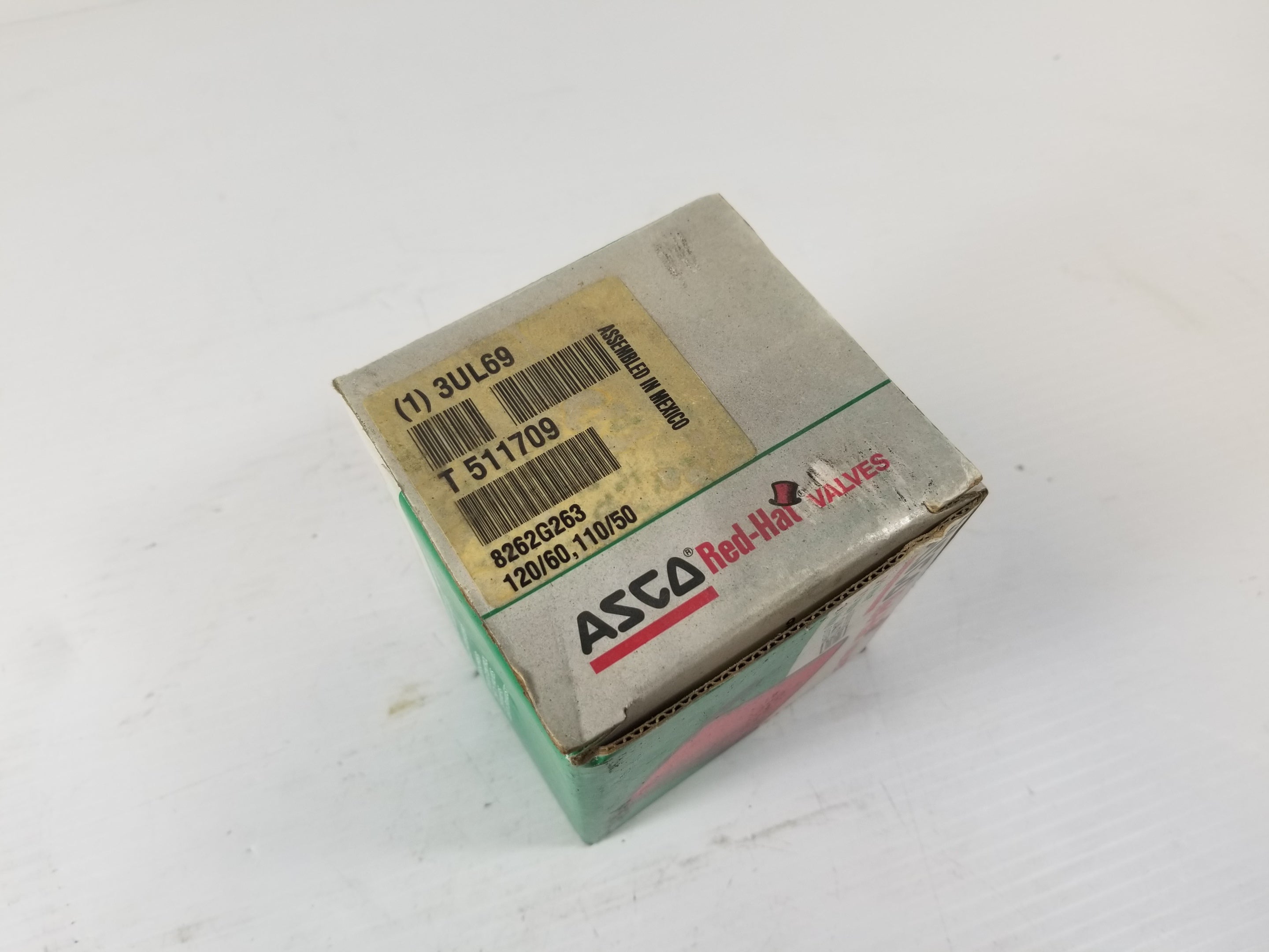ASCO 8262G263 Solenoid Shutoff Red-Hat Valve 3UL69