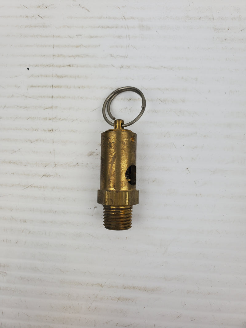 Conrader SRV250 Safety Valve Brass 1/4 NPT CRN 0G6391.2C 100 PSI 92 SCFM 2006