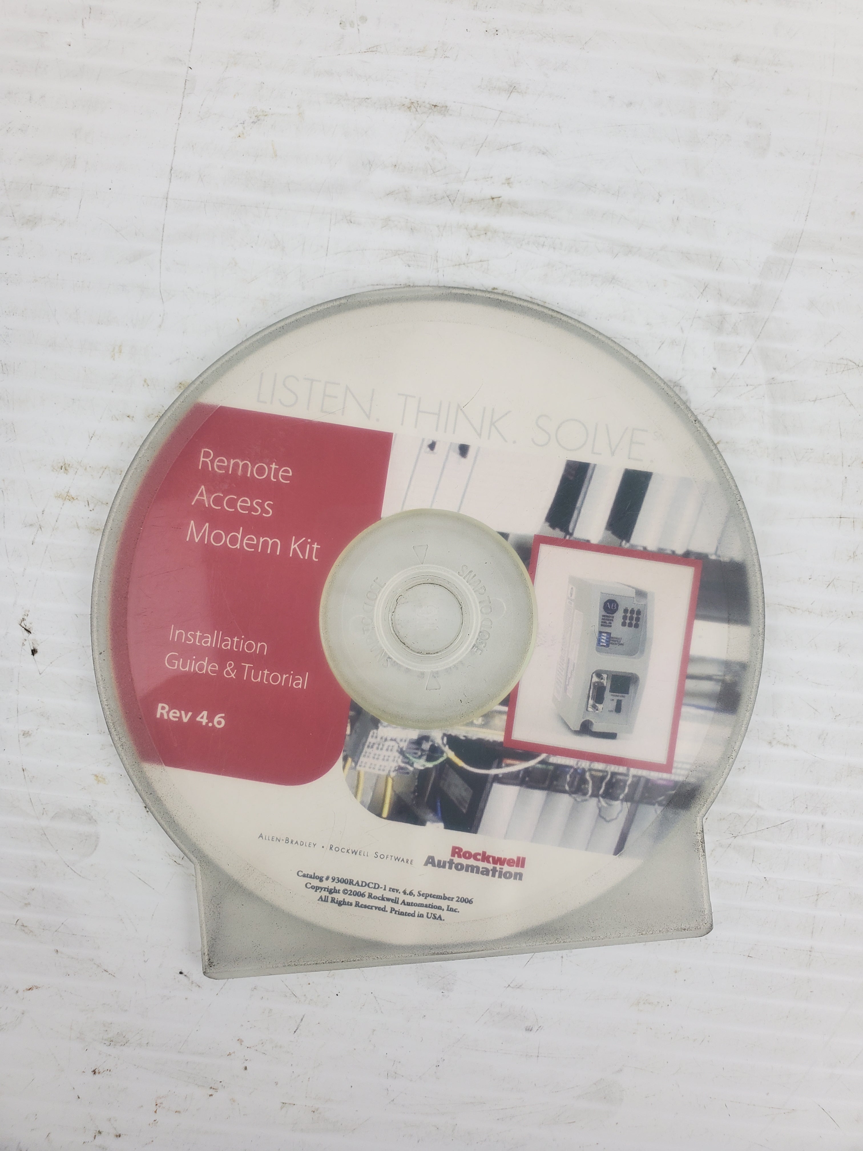 Rockwell Automation 9300RADCD-1 Remote Access Modem Kit - Rev 4.6