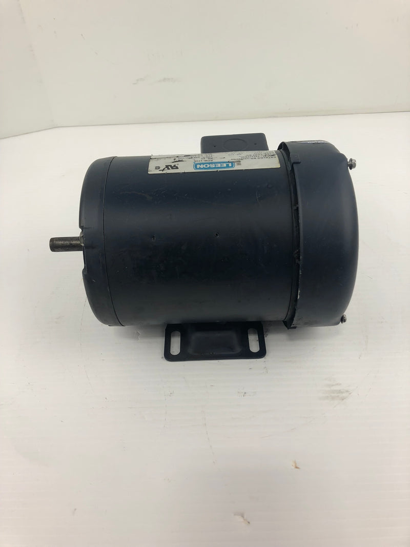 Leeson Electric Motor C4T17FB4C 1/2 HP 1725 RPM 60 Hz 3PH 208-230/460V