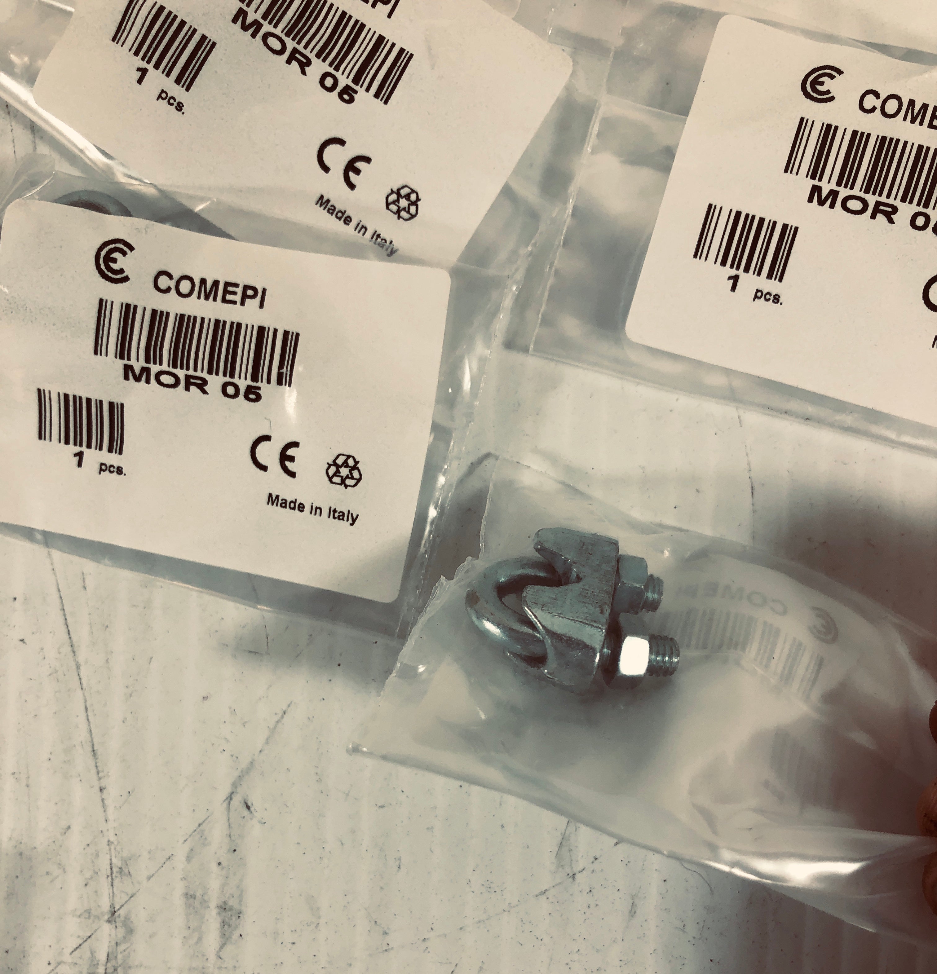 Comepi Cable Pull U-Bolt Clamp MOR05 (Lot of 8)