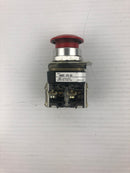 Allen Bradley 800T-FX A5 Emergency Stop Button Push/Pull Series T Red