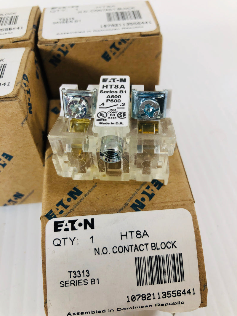 Eaton HT8A Contact Block Normally Open (Lot of 4)