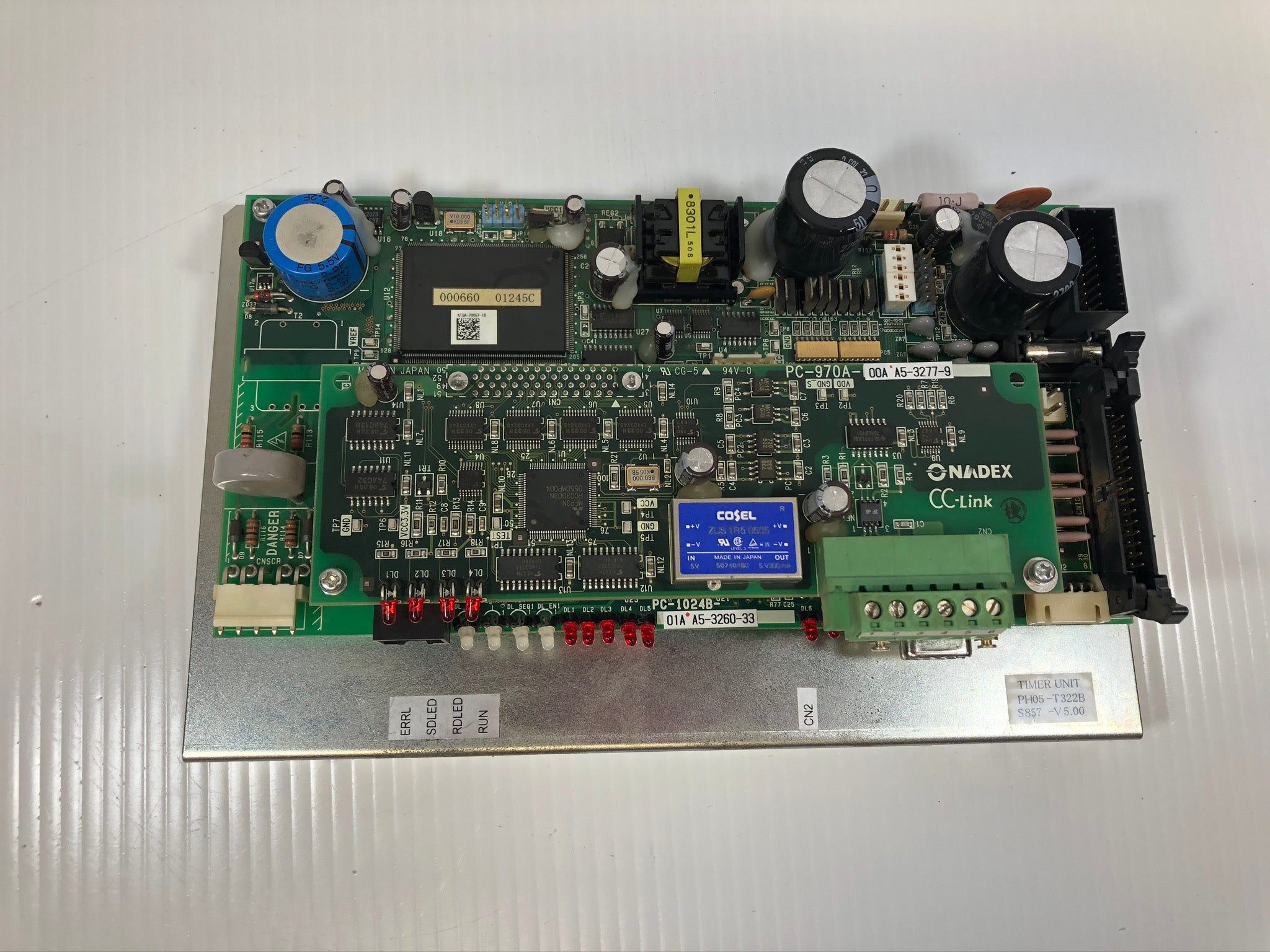 Nadex PC-970A-00A Timer Unit PH05-T322B S857-V5.00 Circuit Board