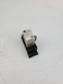 Dayton 5YR29 Relay With Block HJ4-SFD-S 24VDC 5A 250VAC