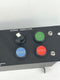 19" x 4" Steel Control Panel Hoist and Door 2 Way Switch and Push Button