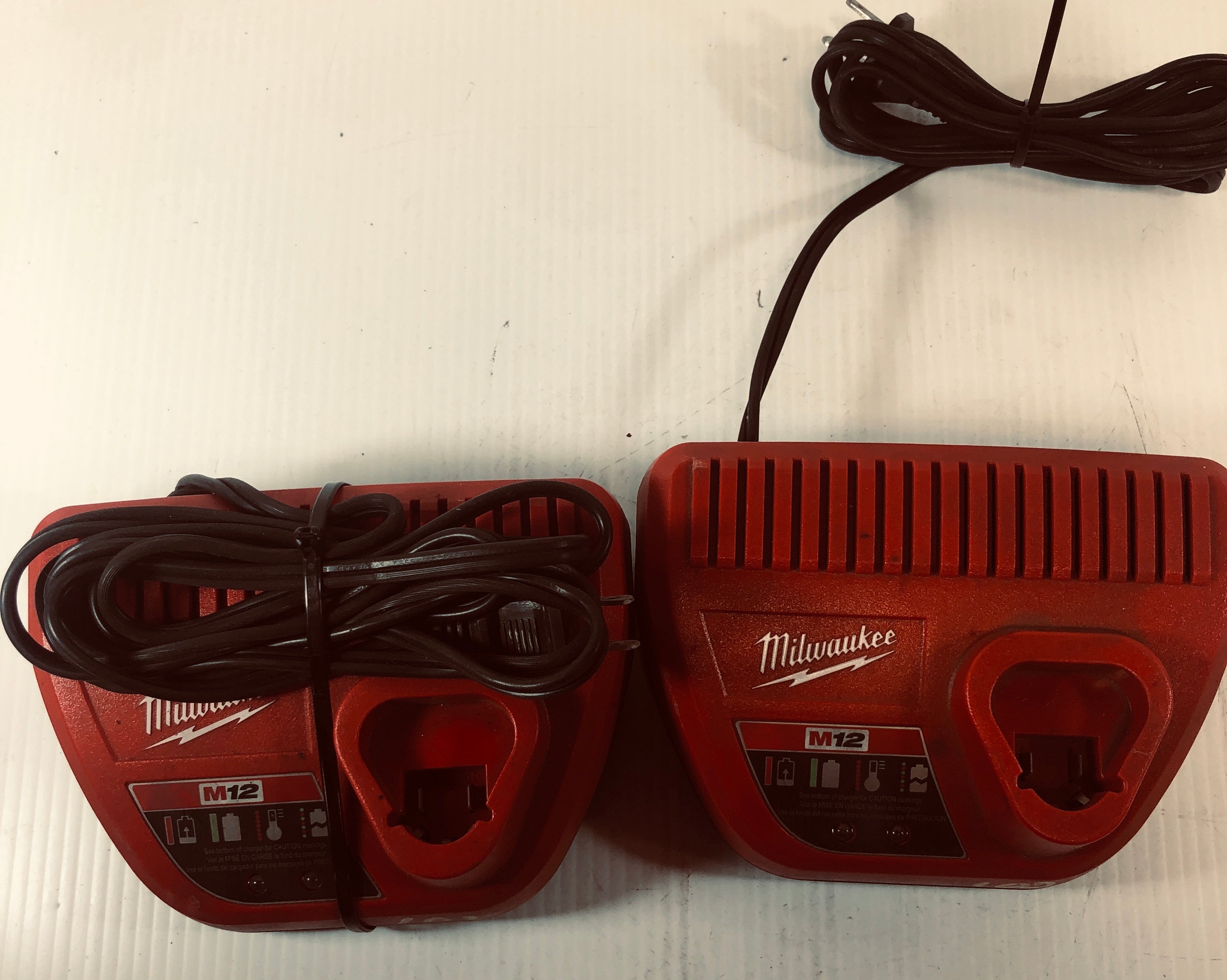 Milwaukee Battery Charger M12 48-59-2401 (Lot of 2)