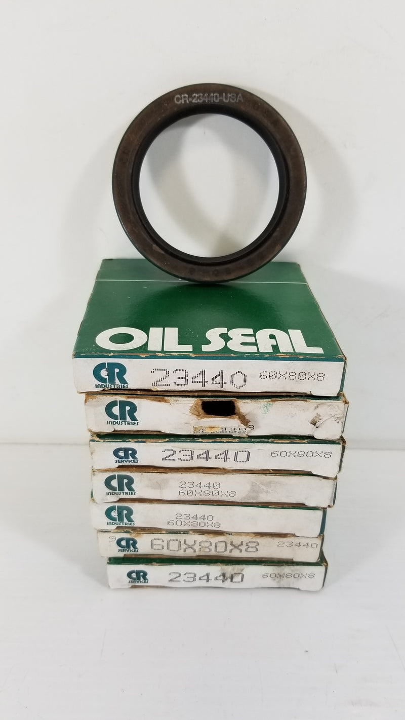 Lot of 7 - CR Industries (SKF) 23440 Oil Seals 60 x 80 x 8