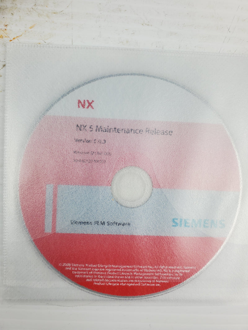 Siemens UGS NX5 Windows 32 Bit Kit - Software ONLY - NO Manual