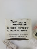 Taylor 9900 Digital Thermometer -40/120 Degrees F (Lot of 2)