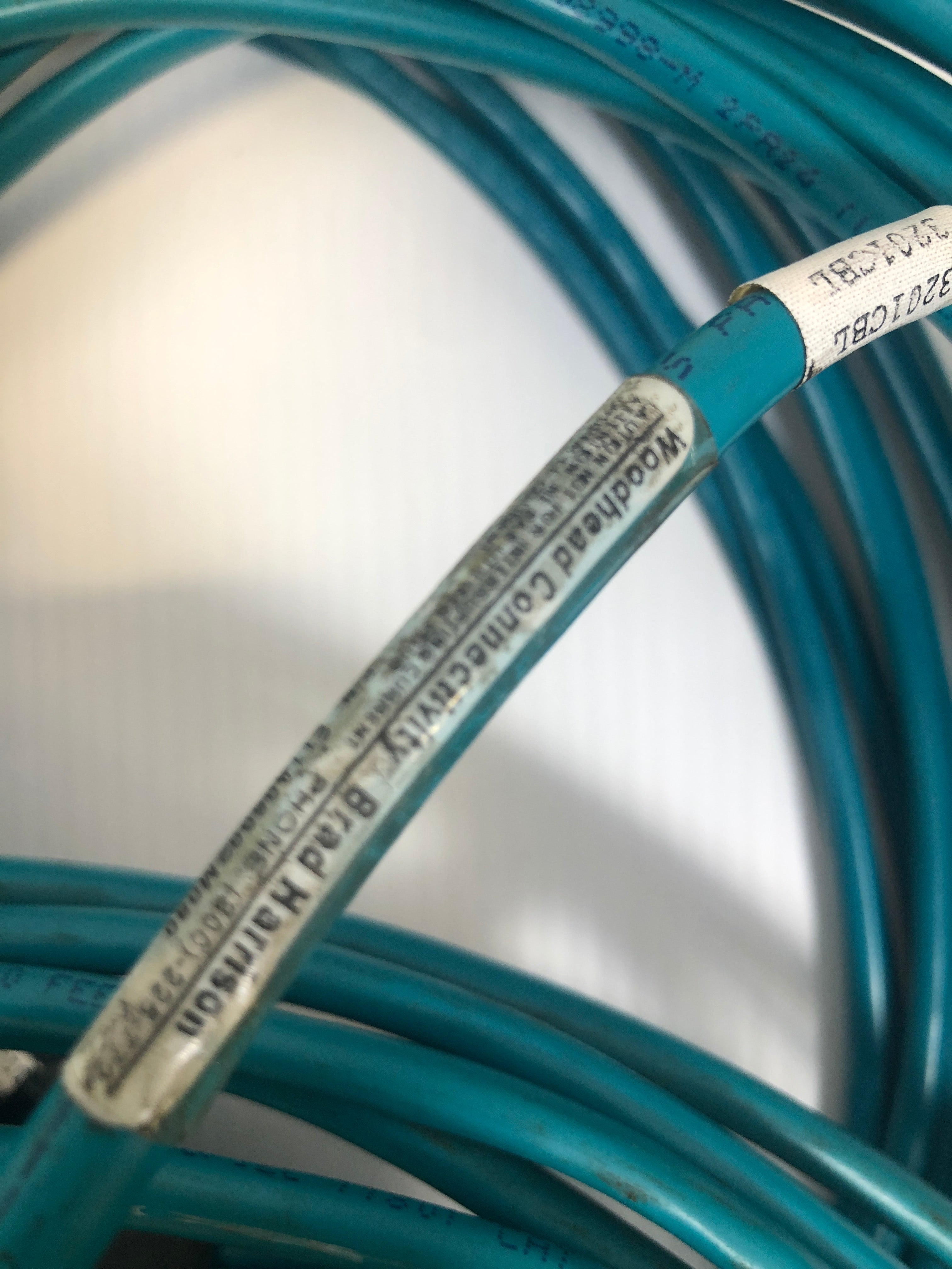 Woodhead Connectivity E11A06002M080 Lot of 22 Assorted Length Patch Cables 4 Pin
